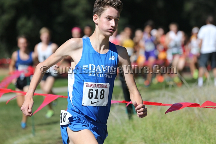 2015SIxcHSSeeded-017.JPG - 2015 Stanford Cross Country Invitational, September 26, Stanford Golf Course, Stanford, California.